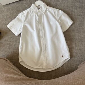 Polo by Ralph Lauren White Short Sleeve Shirt kids